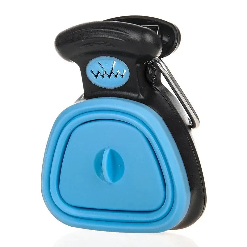 Foldable Dog Pooper Scooper with Biodegradable Bags for Easy Waste Cleanup