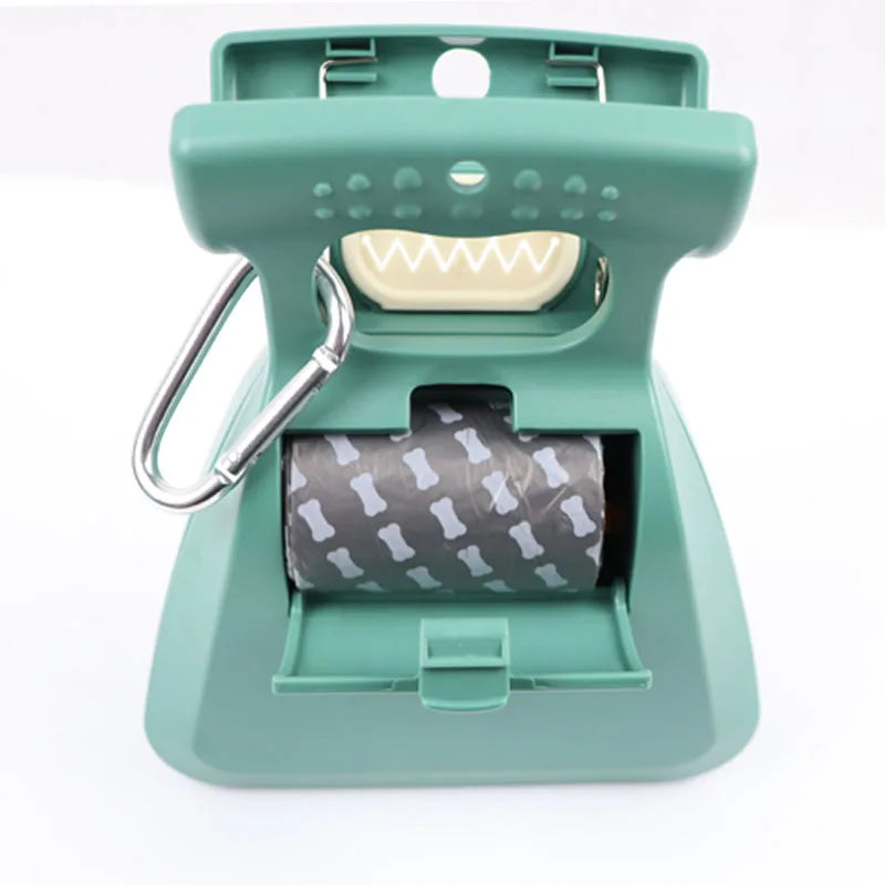 Foldable Dog Pooper Scooper with Biodegradable Bags for Easy Waste Cleanup