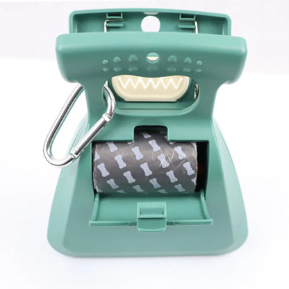 Foldable Dog Pooper Scooper with Biodegradable Bags for Easy Waste Cleanup