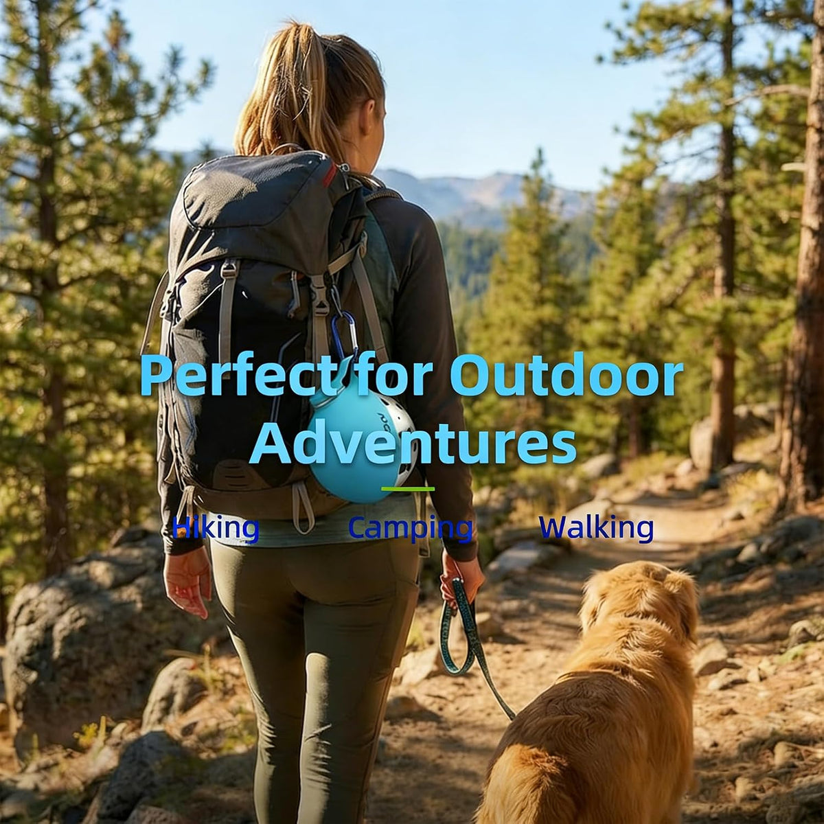 Bebedero Perro Portatil Bola,Botella De Agua Para Perros Plegable,2 In1 Botella Perros Agua Para Perros Con Cuenco Plegable Para Llevar Para Senderismo, Camping, Actividades Al Aire Libre (#02)