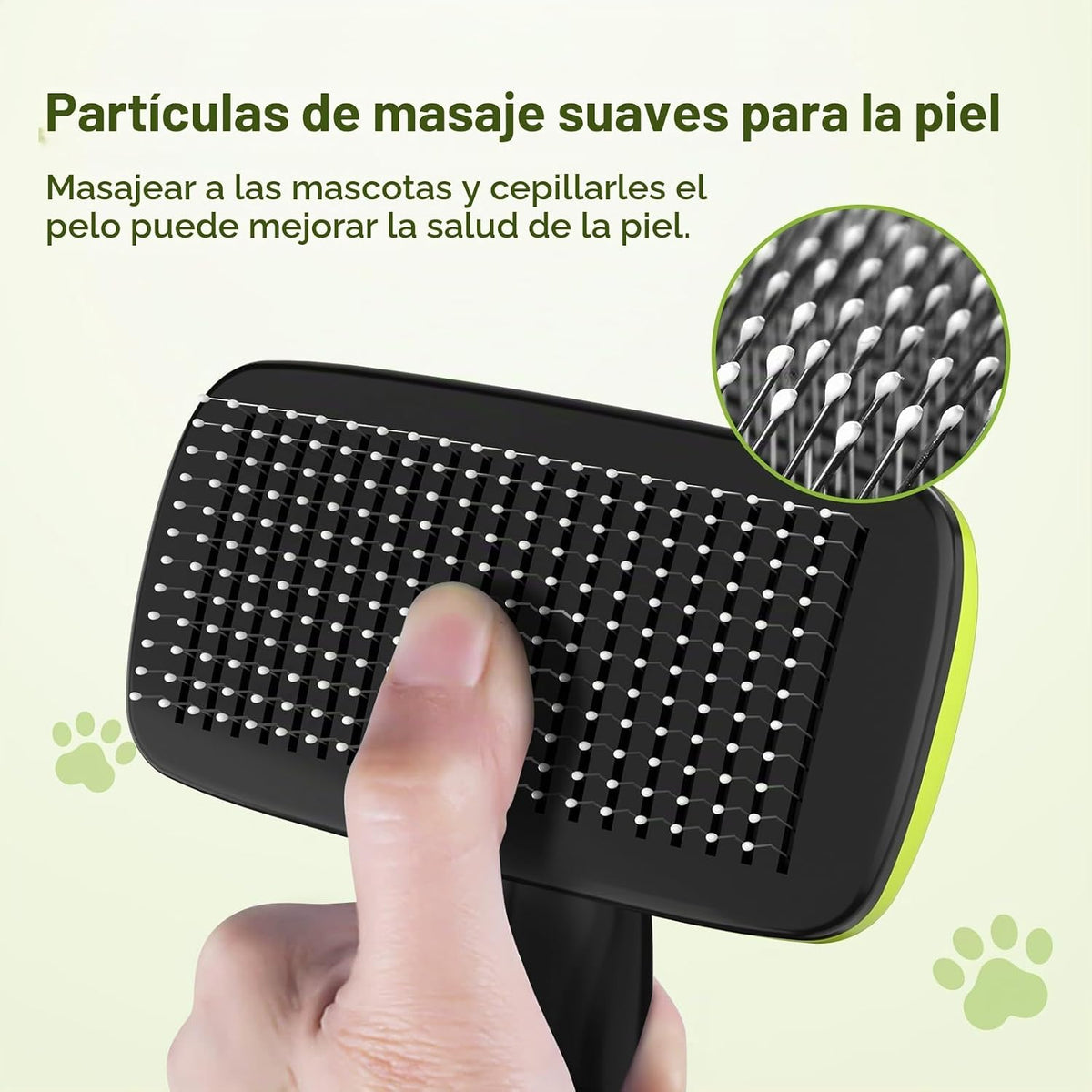 Pecute Professional Pet Brush for Dogs and Cats, Suitable for Short and Long Fur