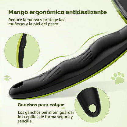 Pecute Professional Pet Brush for Dogs and Cats, Suitable for Short and Long Fur