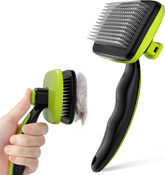 Pecute Professional Pet Brush for Dogs and Cats, Suitable for Short and Long Fur