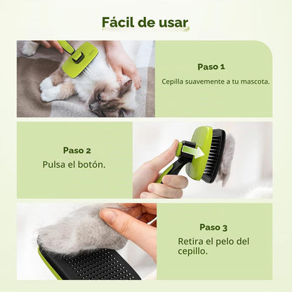Pecute Professional Pet Brush for Dogs and Cats, Suitable for Short and Long Fur